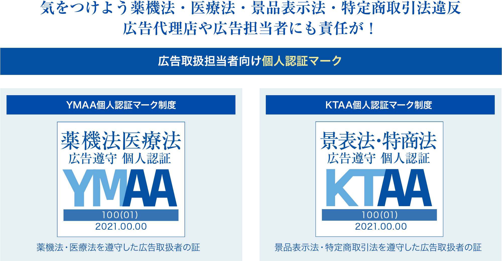 Ymaaマーク Ybマーク制度 一般社団法人 薬機法医療法規格協会 Mbマーク Ymaaマーク